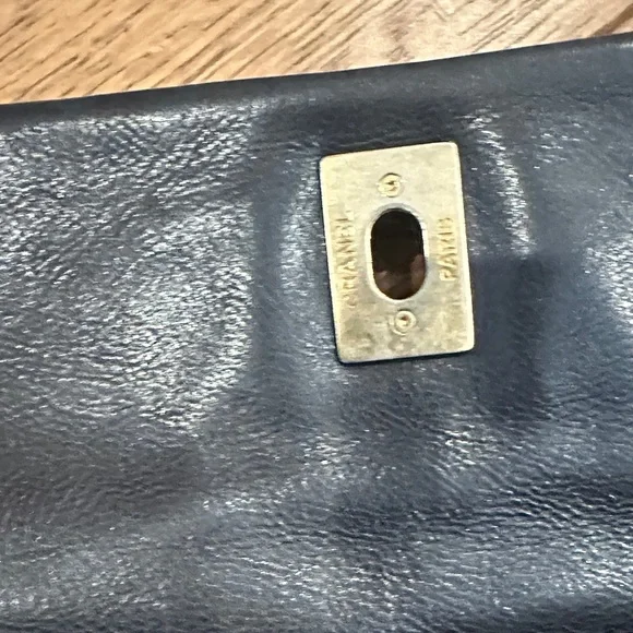 Chanel Quilted Black Shoulder Bag with Gold Accents - Picture 9 of 16